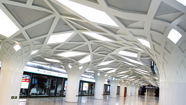 佳得利雕花鋁單板