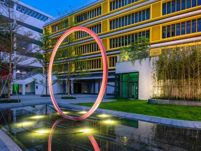 師范大學(xué)附屬中學(xué)室外幕墻工程鑒賞