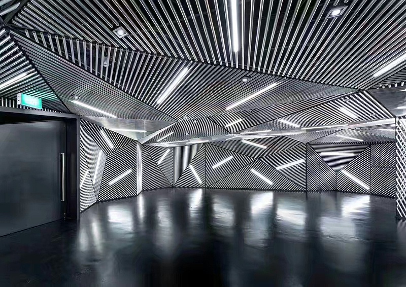 鋁方通吊頂木紋鋁方通天花廠家 (4)